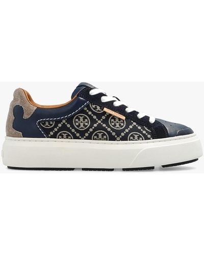 Tory Burch Trainers With Monogram - Black