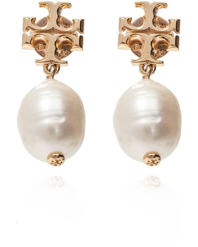 Tory Burch 'kira Pearl' Earrings, - White