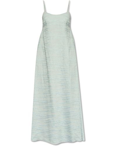 Emporio Armani Sleeveless Dress, - White
