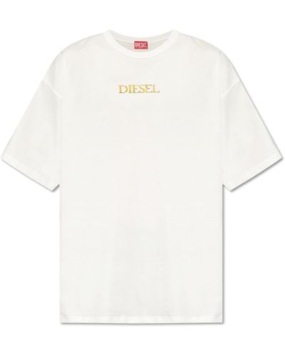DIESEL T-shirt `t-boxt-q20`, - White
