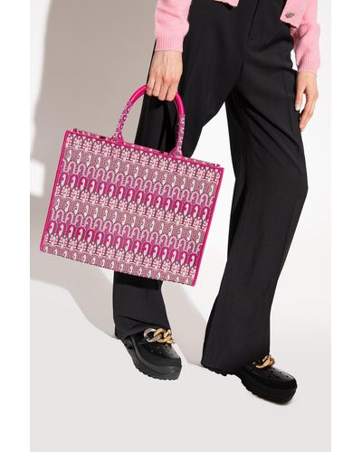Furla 'opportunity Large' Shopper Bag - Pink