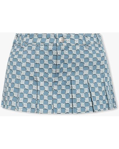 MISBHV Jacquard Skirt - Blue