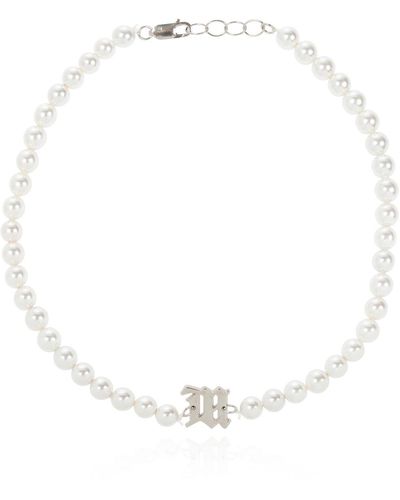 MISBHV Shell-pearls Necklace Unisex White