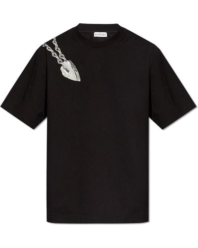 Burberry 'Shield' T-Shirt - Black