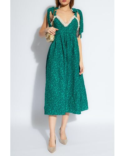 Custommade• 'by Numbers' Collection Dress, - Green