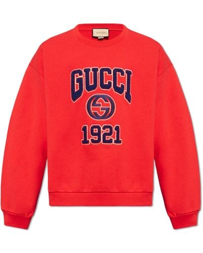 Gucci Logo-embroidered Sweatshirt,