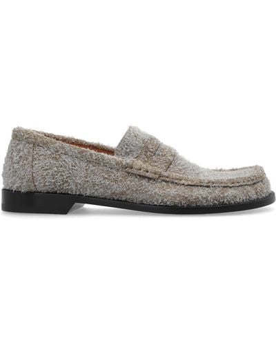 Loewe 'campo' Loafers, - Grey