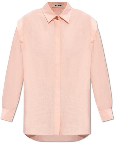 Aeron 'elysee' Relaxed-fitting Shirt, - Pink