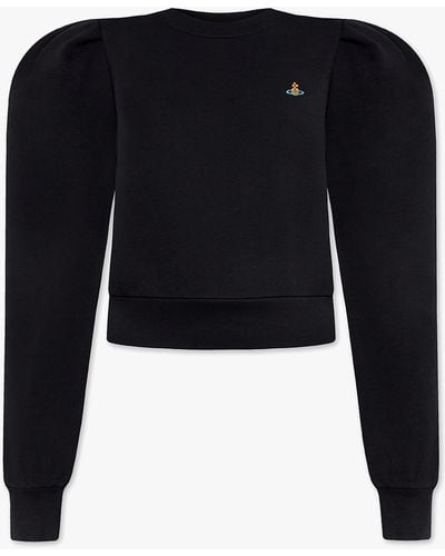 Vivienne Westwood Sweatshirt With Logo - Black