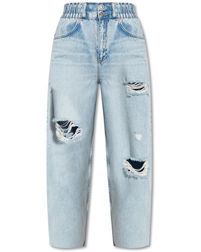 AllSaints 'hailey' High-waisted Jeans - Blue