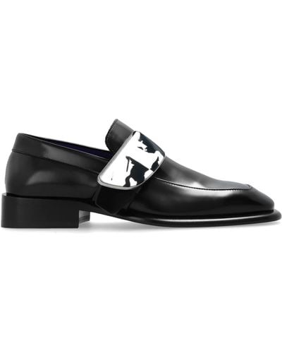 Burberry ‘Shield’ Loafers - Black