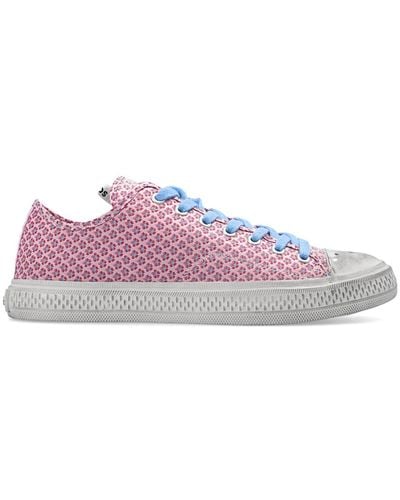 Acne Studios Trainers With Floral Motif - Pink