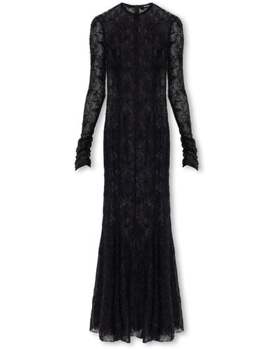MISBHV ‘Inside A Dark Echo’ Collection Silk Dress, ' - Black