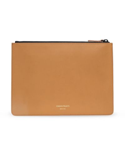 Common Projects Leather Clutch - Brown
