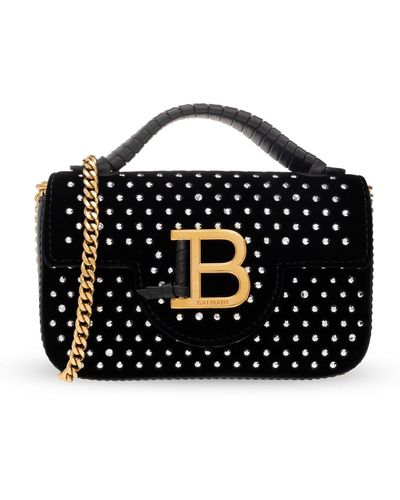 Balmain 'b-buzz Mini' Shoulder Bag, - Black