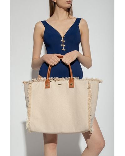 Melissa Odabash ‘Cap Ferrat’ Shopper Bag - Natural