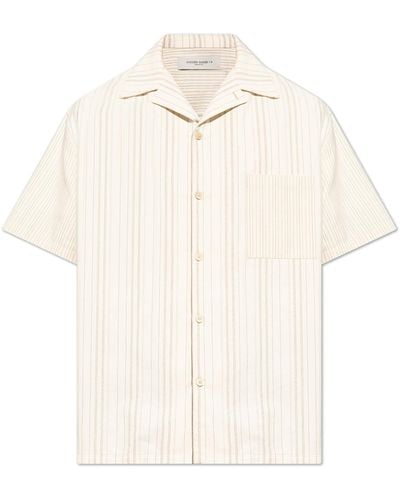 Golden Goose Cotton Shirt, - White