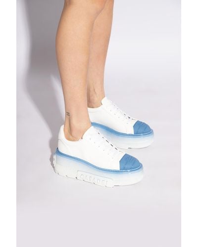 Casadei 'nexus' Platform Sneakers, - Blue