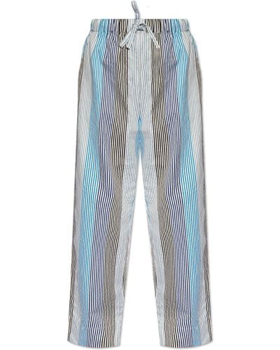 Munthe 'melvin' Striped Trousers, - Blue
