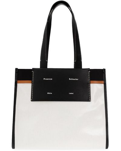 Proenza Schouler Proenza Schouler Label ‘Morris Large’ Shopper Bag - White