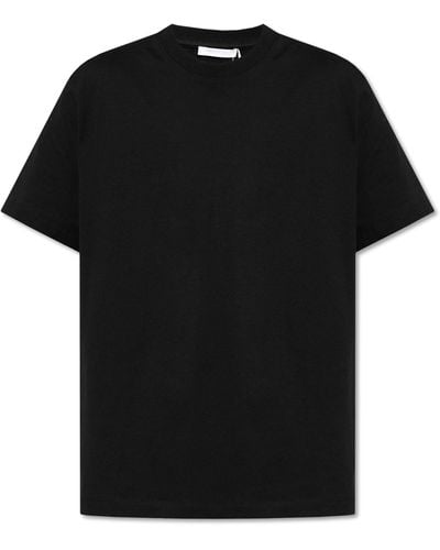 Helmut Lang Cotton T-shirt, - Black