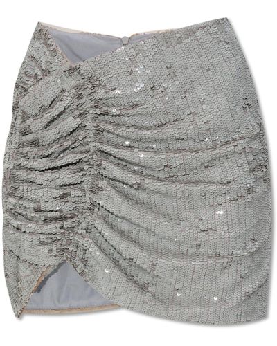 The Mannei ‘Wishaw’ Sequin Skirt - Grey