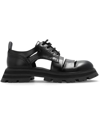 Alexander McQueen ‘Lucent’ Derby Shoes - Black