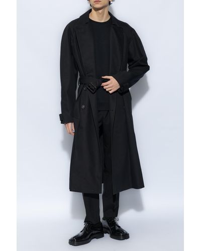 A.P.C. ‘Lou’ Double-Breasted Coat - Black