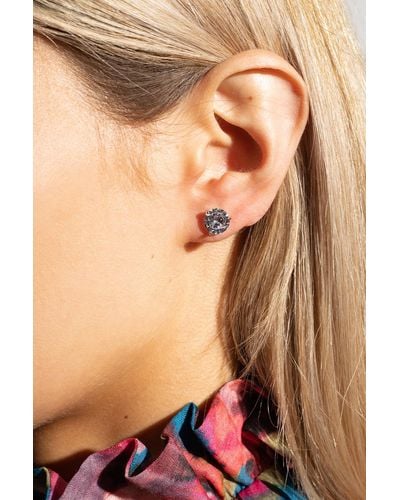 Kate Spade Cubic Zirconia Earrings, - Metallic