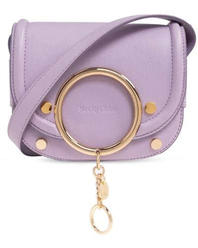 See By Chloé ‘Mara Small’ Shoulder Bag - Purple