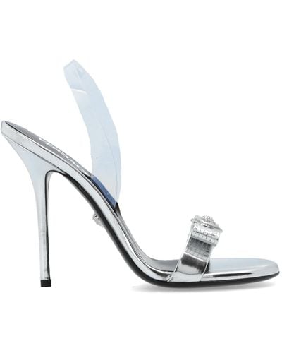 Versace High-heeled Sandals, - White