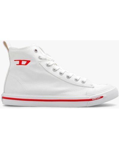 DIESEL 's-athos Mid' High-top Trainers - White
