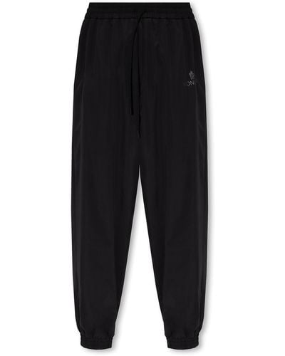 Moncler Relaxed-Fitting Trousers - Black