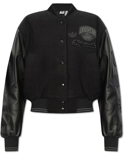 adidas Originals Bomber Jacket, - Black