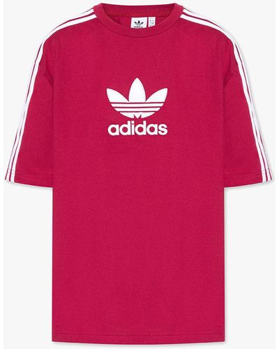 adidas Originals T-Shirt With Logo - Pink