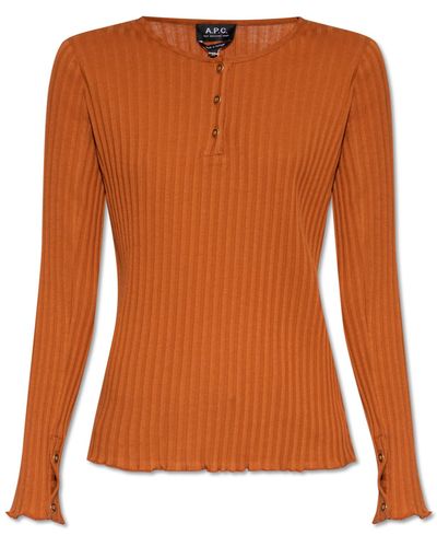 A.P.C. ‘Swan’ Top - Orange