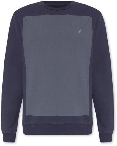 AllSaints ‘Lobke’ Sweatshirt With Logo - Blue
