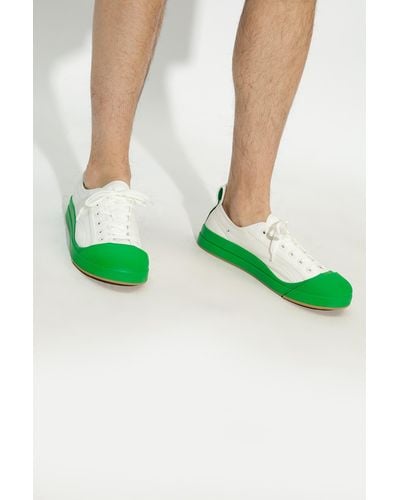 Bottega Veneta Vulcan Sneakers - Green