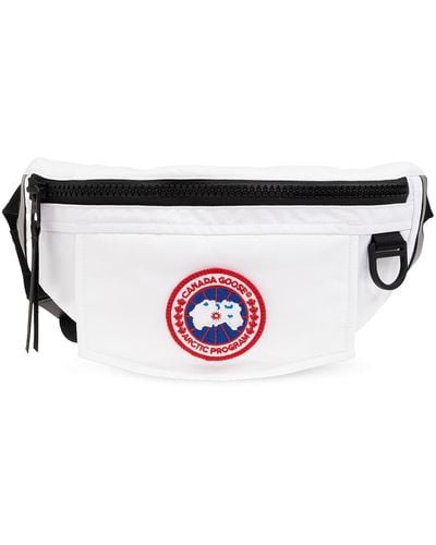 Canada Goose Belt Bag With Logo, - White
