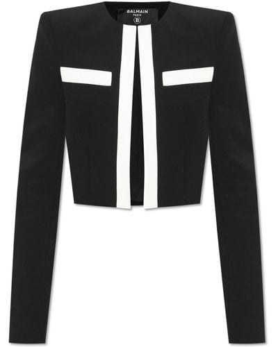 Balmain Short Jacket - Black