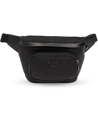 Emporio Armani 'sustainability' Collection Belt Bag, - Black