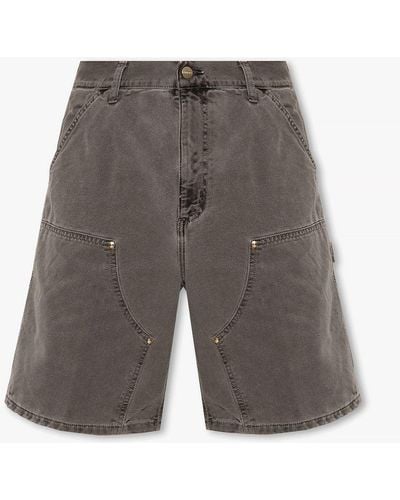 Carhartt 'double Knee' Shorts - Gray