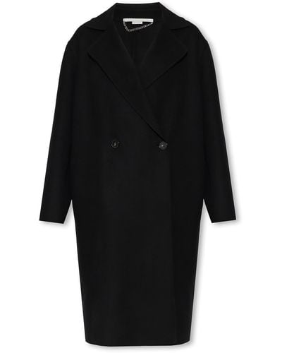 Stella McCartney Wool Coat - Black