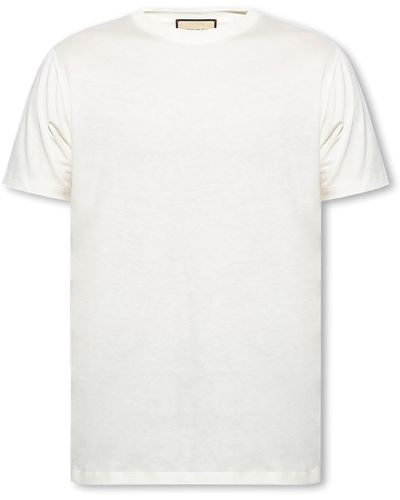 Gucci T-shirt With Logo - White