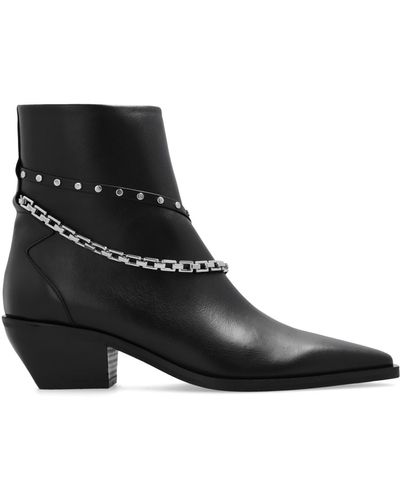 IRO ‘Eddy’ Heeled Ankle Boots - Black