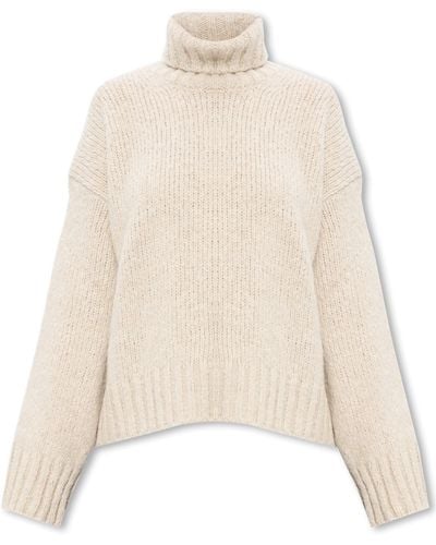 Samsøe & Samsøe ‘Mandie’ Turtleneck Sweater - Natural