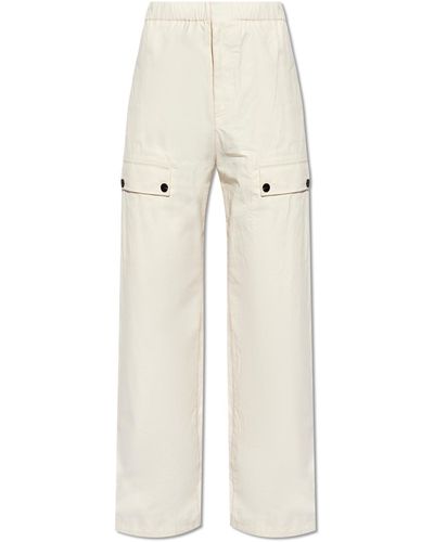 Ferragamo 'Cargo' Trousers - White