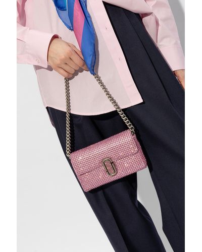 Marc Jacobs 'the J Marc Mini' Shoulder Bag, - Pink