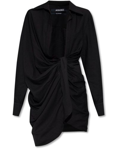 Jacquemus La Robe Bahia Mini Dress - Black