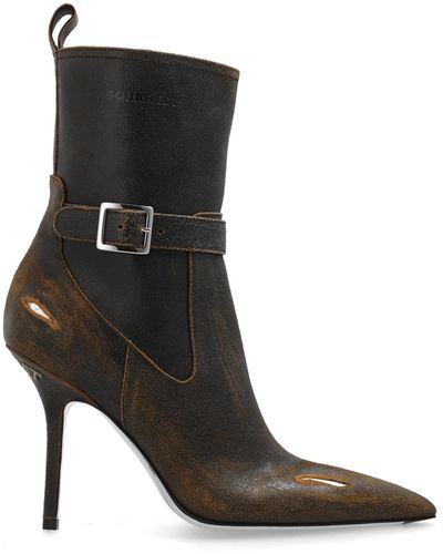 DSquared² Heeled Ankle Boots - Black